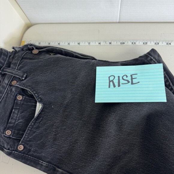 Vintage Levi’s 90s 501 Black Charcoal Denim Jeans 32/30 - Picture 14 of 15